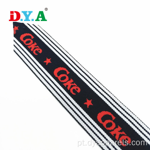 Jacquard Nylon Stripe Elastic para roupas íntimas